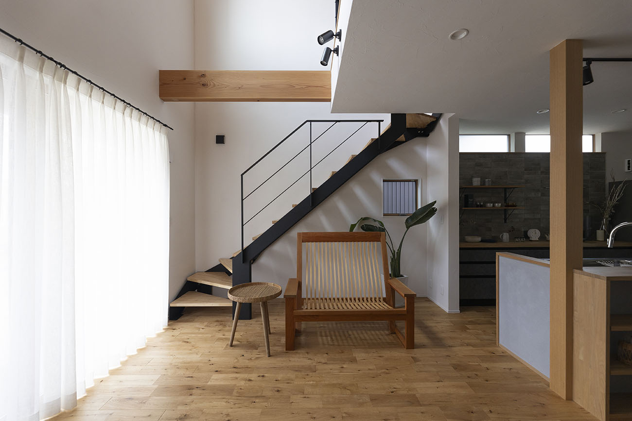 自然とつながる、大開口のLDK空間