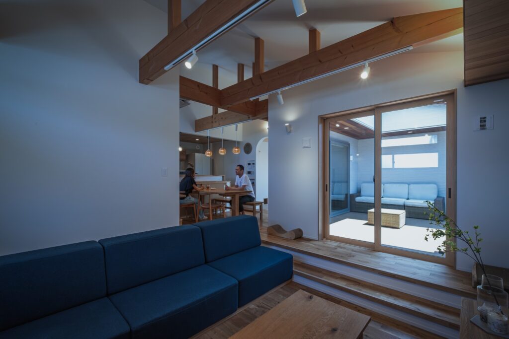 リビングガーデンのある暮らし