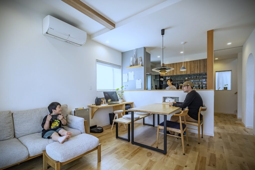 収納にこだわった家