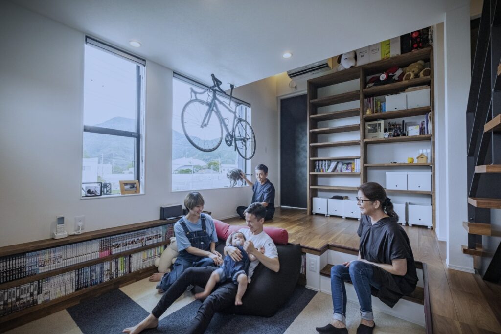 趣味を楽しむ家