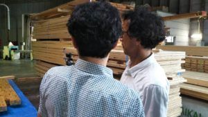 ホウ酸散布、動画撮影