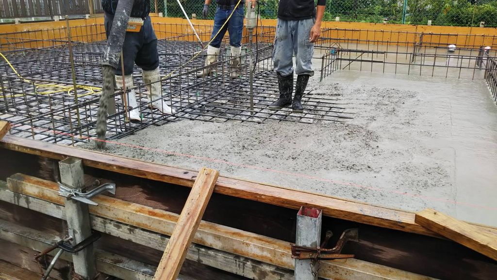 現場リポート「コンクリート打ち」