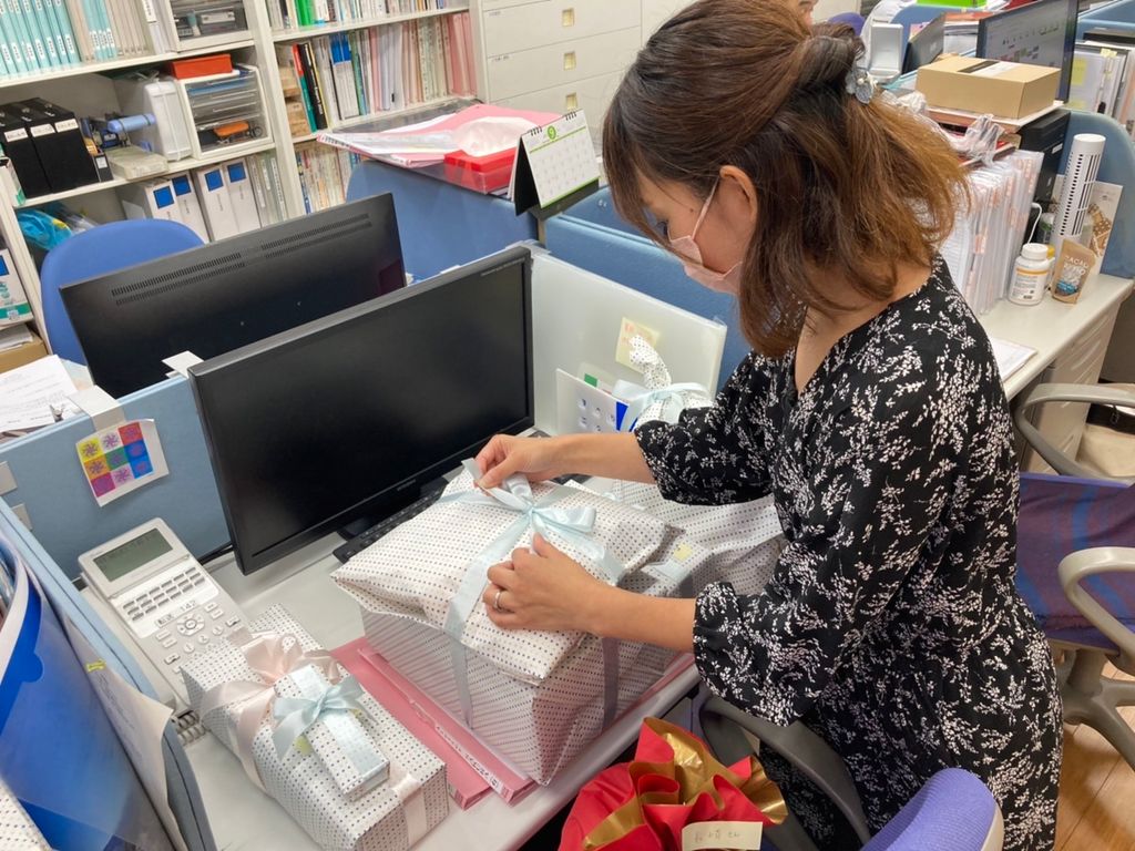 明日の感謝祭準備♪