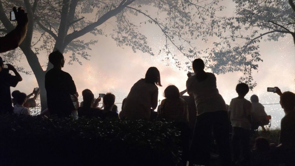 夏休みの思い出･･･長尾川花火大会2024｜圧巻の手筒花火