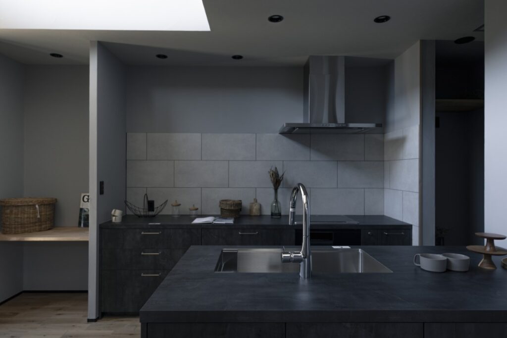 グラフテクトのキッチンがある家